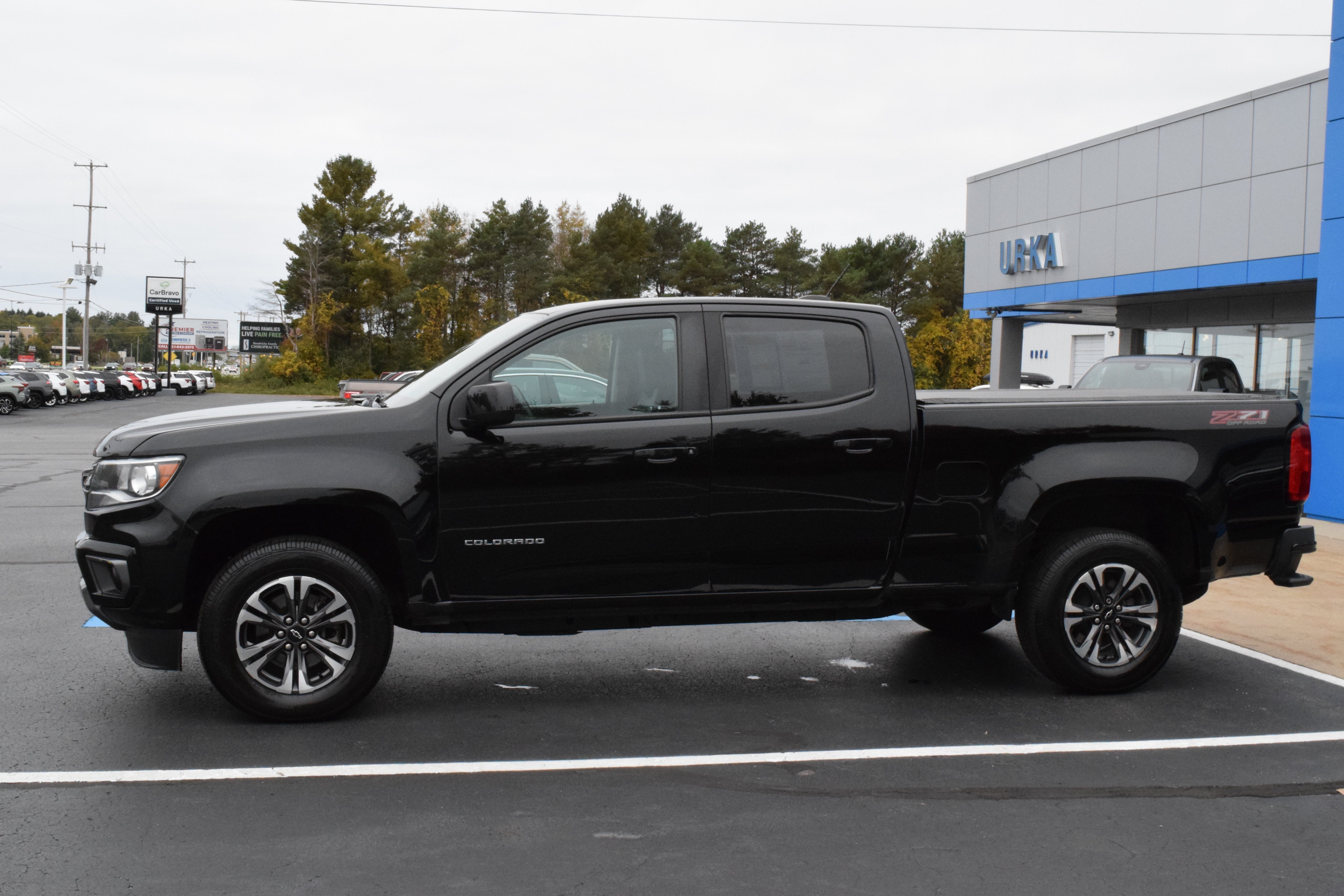 Used 2021 Chevrolet Colorado Z71 with VIN 1GCGTDEN5M1122533 for sale in Ludington, MI
