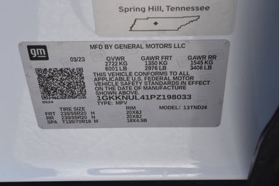 2023 GMC Acadia SLT