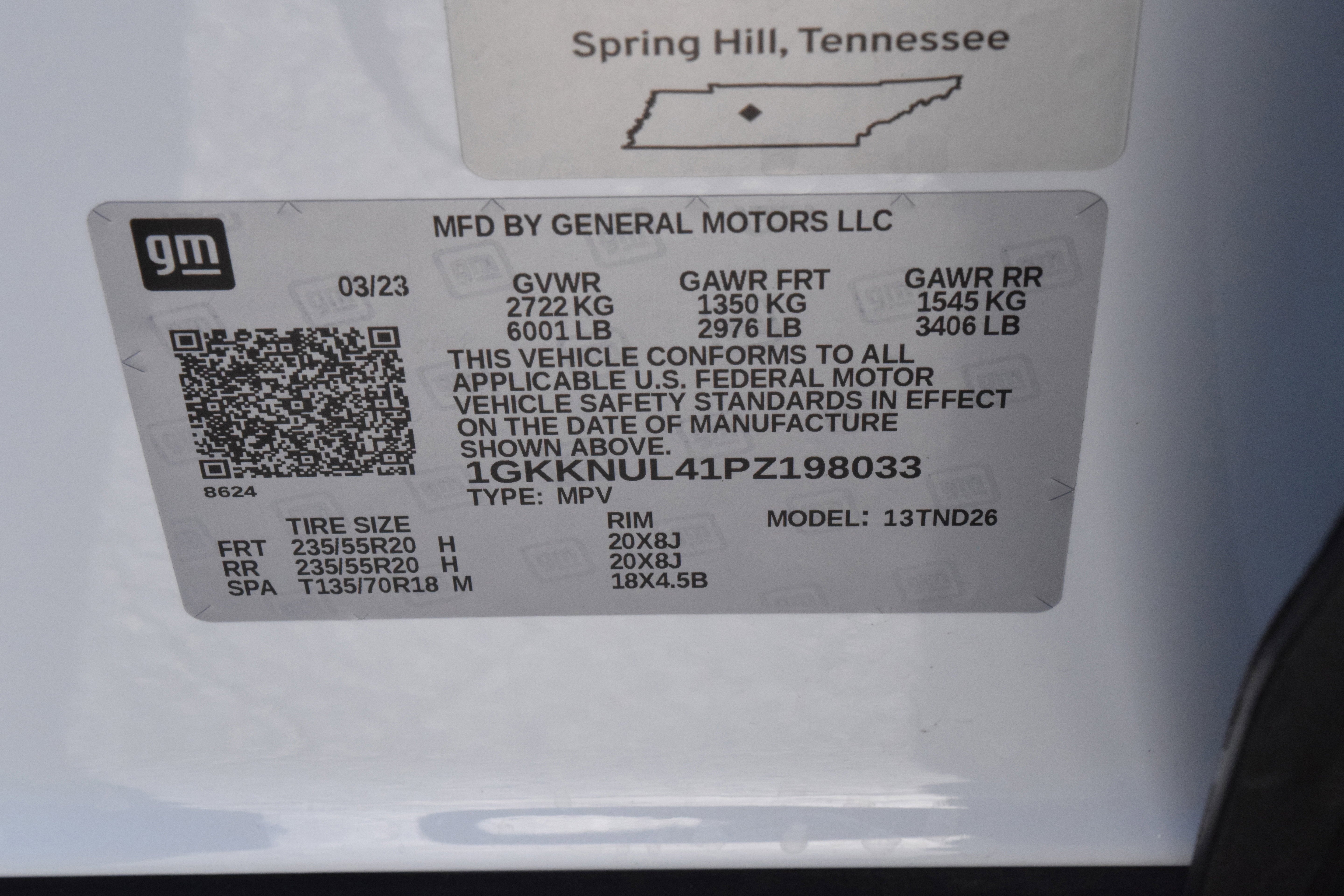 2023 GMC Acadia SLT