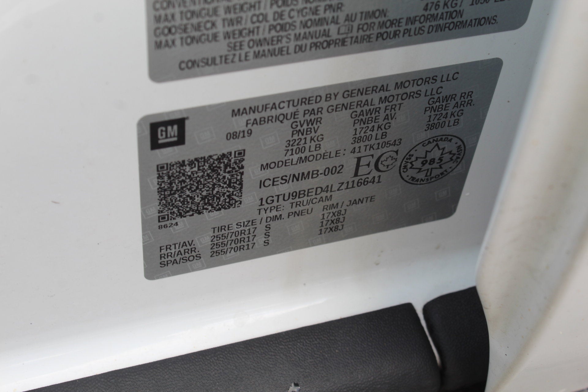 2020 GMC Sierra 1500 SLE